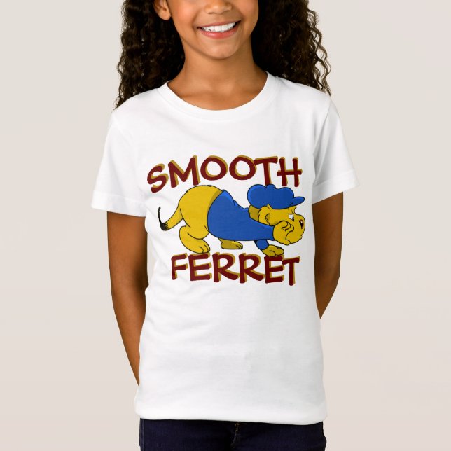 Ferald | Smooth Ferret Hoodie T-Shirt (Front)