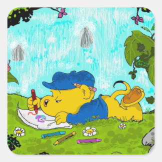 Ferald Square Sticker