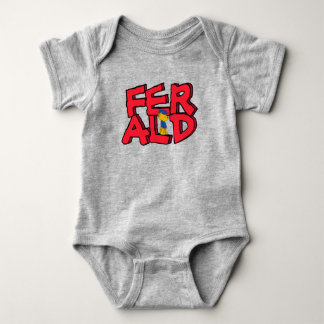 Ferald Standing On His Name T-Shirt Baby Bodysuit