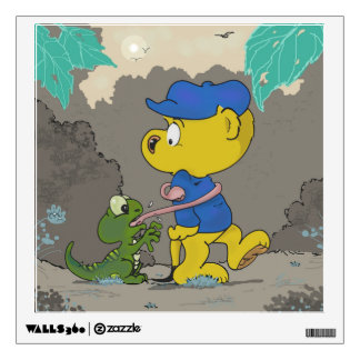 Ferald & The Baby Lizard Wall Sticker