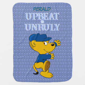 Ferald: Upbeat and Unruly Baby Blanket
