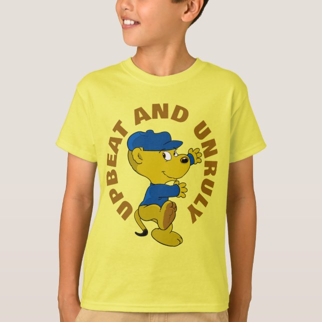 Ferald: Upbeat And Unruly T-Shirt (Front)
