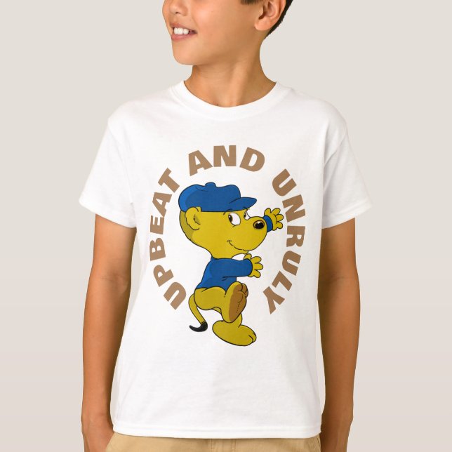 Ferald: Upbeat And Unruly T-Shirt (Front)