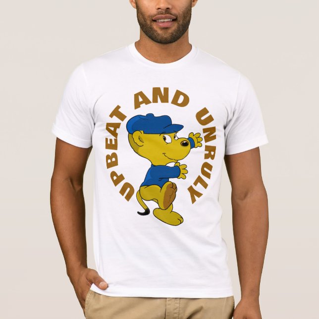 Ferald: Upbeat And Unruly T-Shirt (Front)