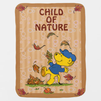 Ferald's Autumn Leaves Baby Blanket