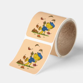 Ferald's Autumn Leaves Square Sticker