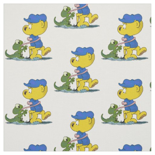 Ferald's Baby Lizard Fabric