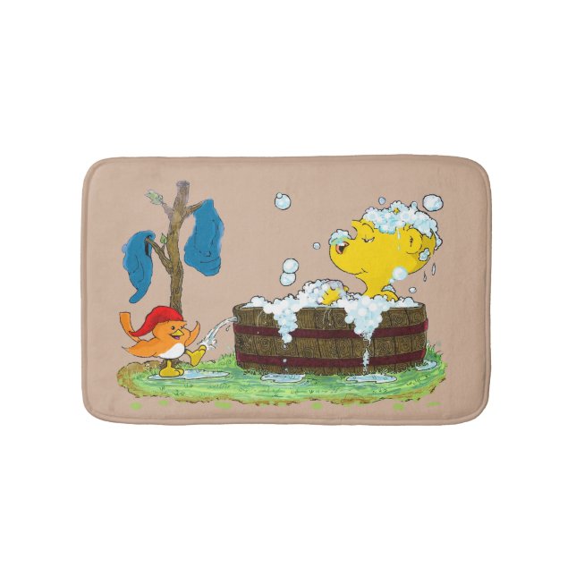 Ferald's Bubble Bath - Bathroom Mat (Front)