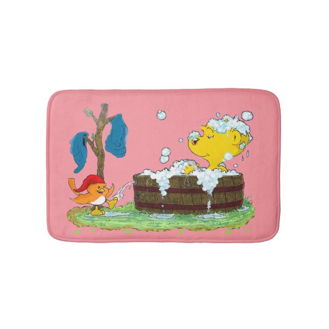 Ferald's Bubble Bath - Bathroom Mat (Front)