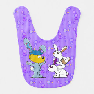 Ferald's Bunny Suit Baby Bib