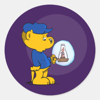 Ferald's Candle Light Classic Round Sticker