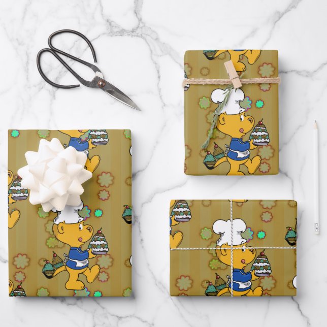 Ferald's Goodies Wrapping Paper Sheets (Front)