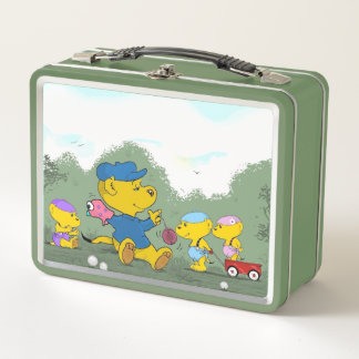 Ferald's Little Cousins Metal Lunch Box