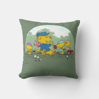 Ferald's Little Cousins Throw Pillow
