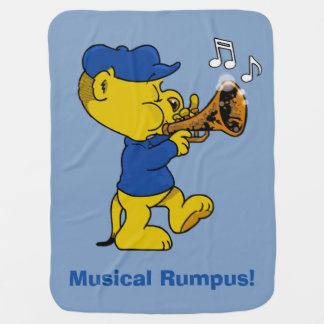 Ferald's Musical Rumpus! Baby Blanket