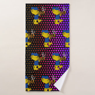 Ferald's Musical Rumpus! Bath Towel