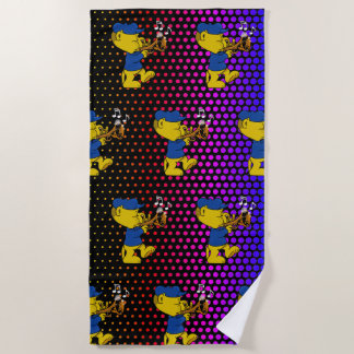 Ferald's Musical Rumpus! Beach Towel