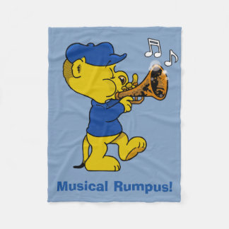 Ferald's Musical Rumpus! Fleece Blanket