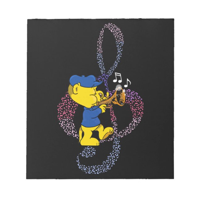 Ferald's Musical Rumpus! Notepad (Front)