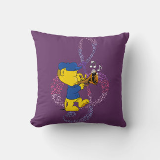 Ferald's Musical Rumpus Throw Pillow