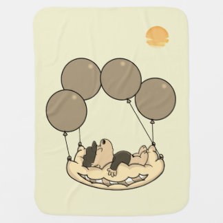 Ferald's Pillow Balloons Baby Blanket