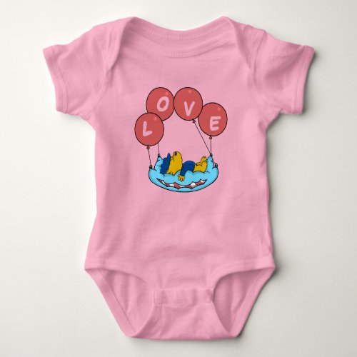 Feralds Pillow Balloons  Baby Bodysuit