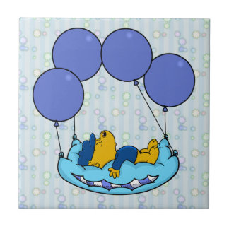 Ferald's Pillow Balloons Ceramic Tile