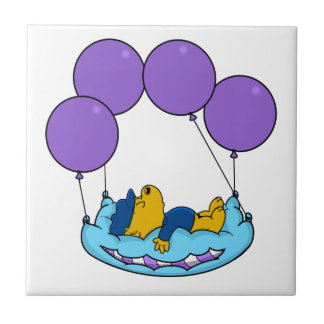 Ferald's Pillow Balloons Ceramic Tile