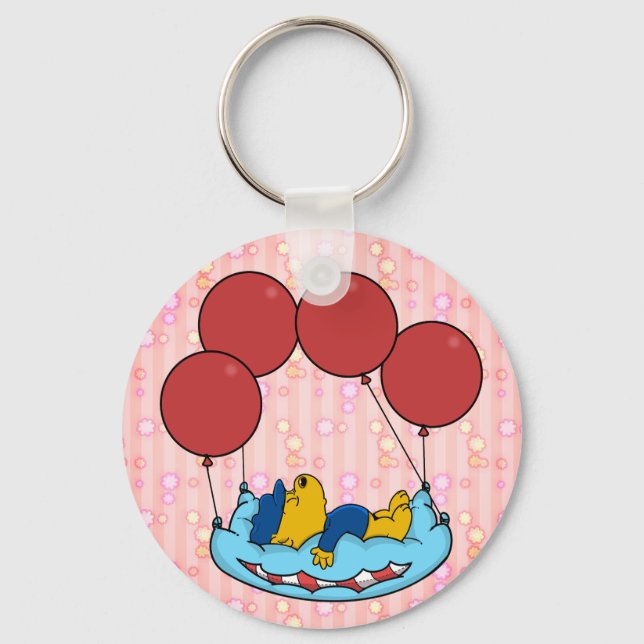 Ferald's Pillow Balloons Keychain (Front)