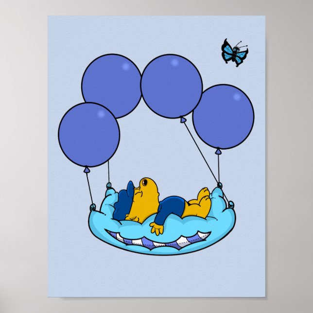 Ferald's Pillow Balloons Poster (Front)
