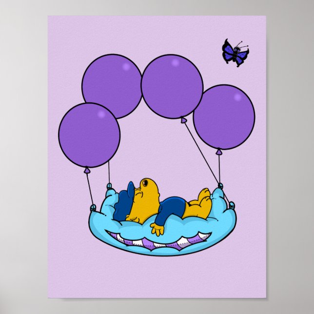 Ferald's Pillow Balloons Poster (Front)