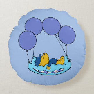 Ferald's Pillow Balloons Round Pillow