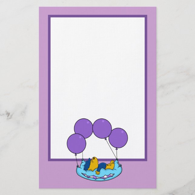 Ferald's Pillow Balloons   Stationery (Front)