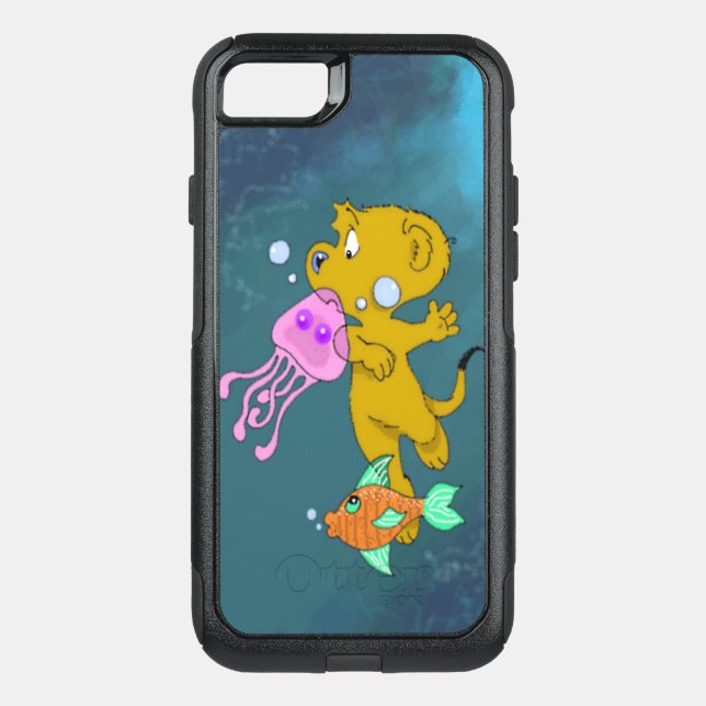 Ferald's Swim Otterbox iPhone Case (Back)