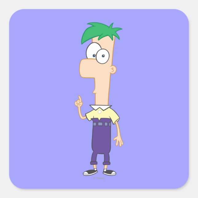Ferb 2 square sticker (Front)