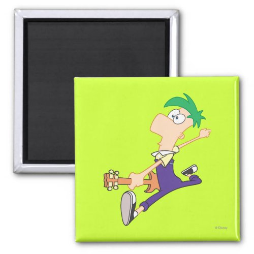 Ferb Rocking Out with Guitar Magnet