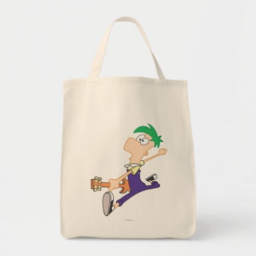 Ferb Rocking Out with Guitar Tote Bag