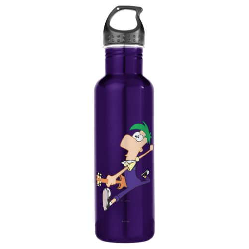 Ferb Rocking Out with Guitar Water Bottle