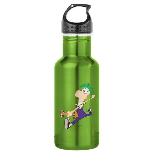 Ferb Rocking Out with Guitar Water Bottle