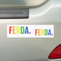 Ferda Sticker ferda bumper sticker | Zazzle