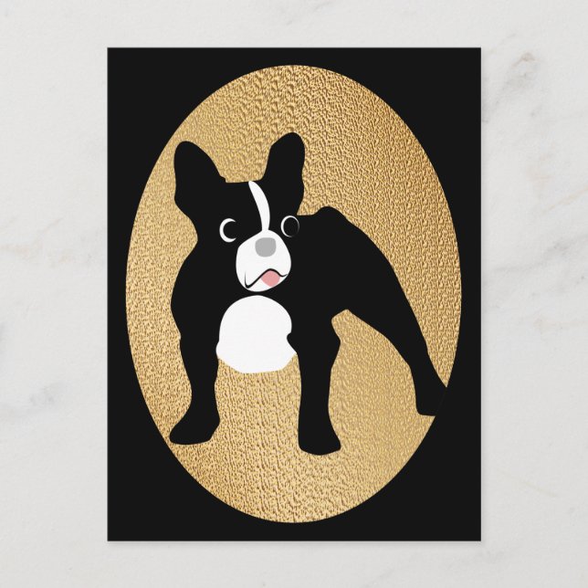 Ferdie Frenchie Postcard (Front)