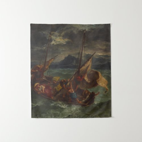 Ferdinand Delacroix Christ on the Sea of Galilee Tapestry