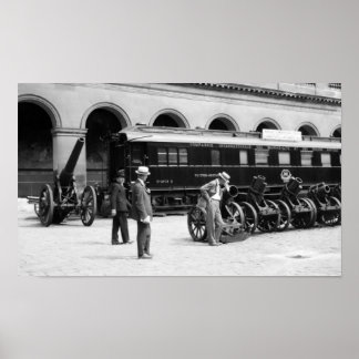 Ferdinand Foch Railroad Car - WWI Armistice Poster