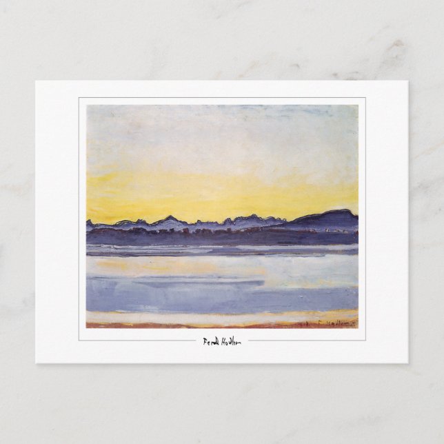 Ferdinand Hodler #102 - Fine Art Postcard (Front)