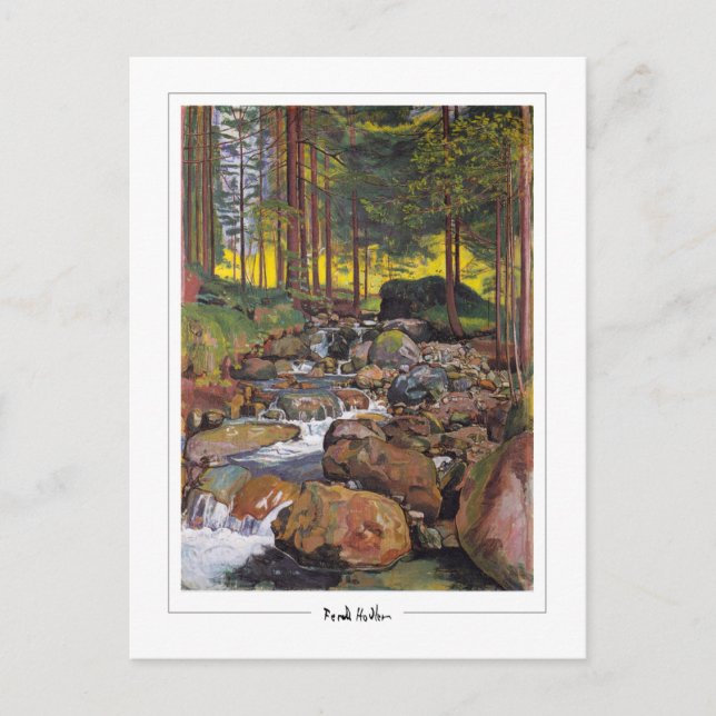 Ferdinand Hodler #24 - Fine Art Postcard (Front)