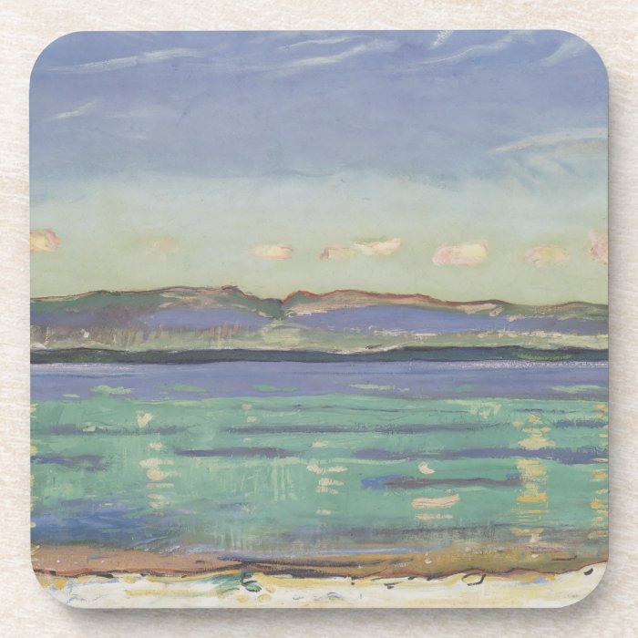 Ferdinand Hodler  Landscape with of rhythm Drink Coaster