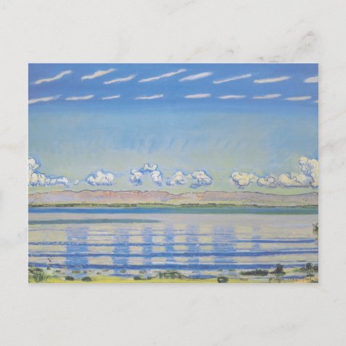 Ferdinand Hodler_Rhythmic landscape on Lake Geneva Postcard