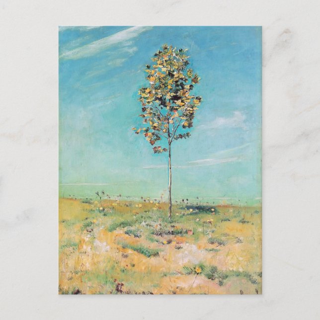 Ferdinand Hodler- The Small Plantane Postcard (Front)