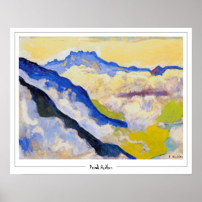 Ferdinand Hodler Zedign Art Poster #168 (Front)