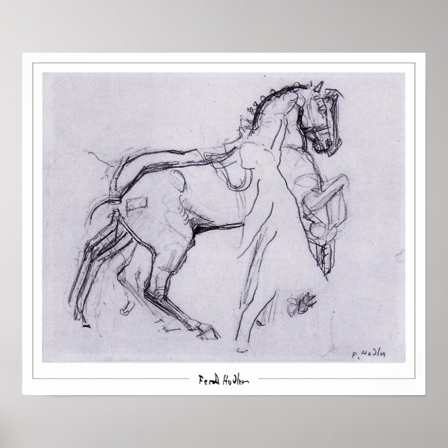 Ferdinand Hodler Zedign Art Poster #241 (Front)